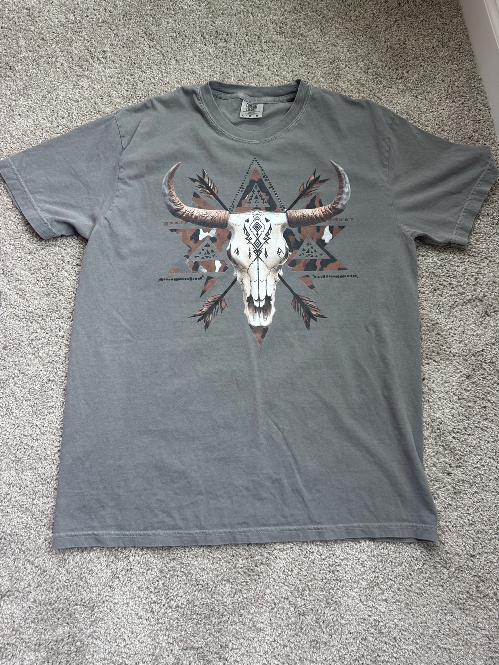 Comfort Colors western graphic tee - size Large